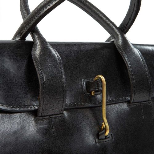 shopper DOCTOR M LUX in pelle nera