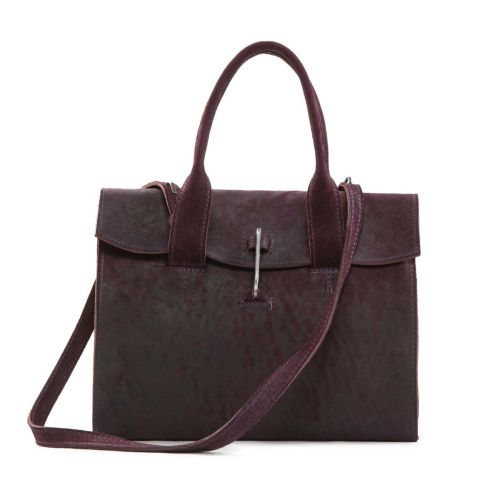shopper DOCTOR M in pelle viola
