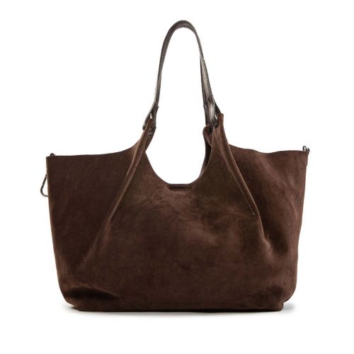 shopper DUA large camoscio moka