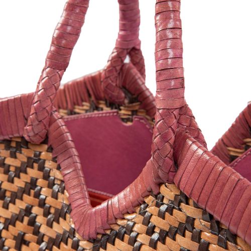 shopper VIPERA flower rosa