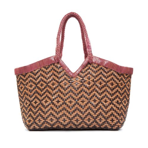 shopper VIPERA flower rosa