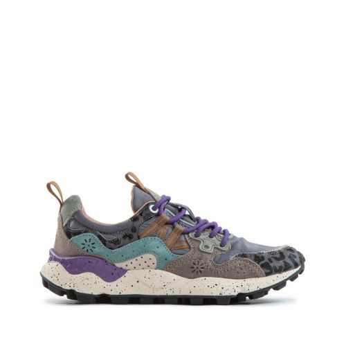 sneakers YAMANO con inserti grigi