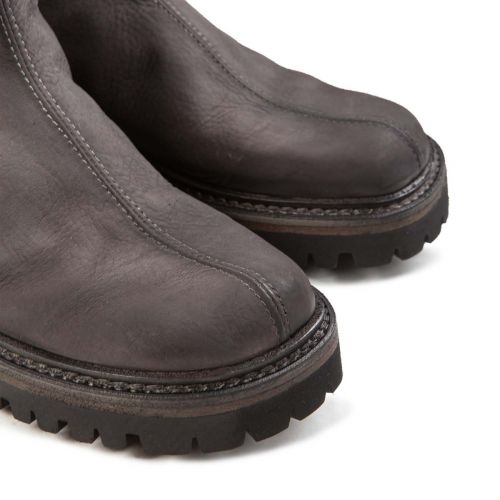 stivaletto cerniera retro cenere