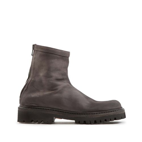 stivaletto cerniera retro cenere