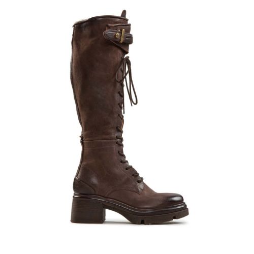 stivali EASY in pelle ebano 