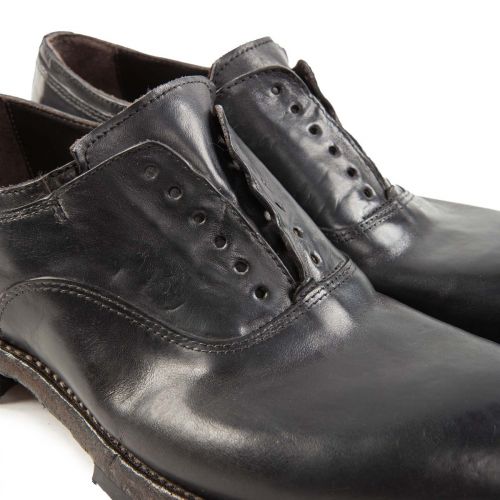 strigata HORSE in pelle nera