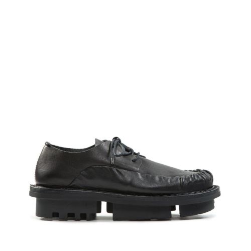 stringate SIEVE in pelle nera