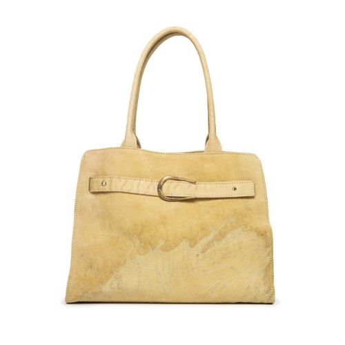 sella L in pelle panna 