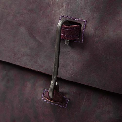 shopper DOCTOR HANDBAG in pelle viola