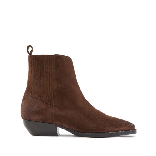 texano beatles in camoscio marrone 