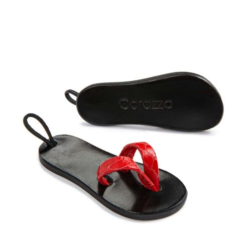 x Corazza - portachiavi in pelle