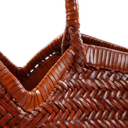 shopper CRUDELIA in pelle cognac
