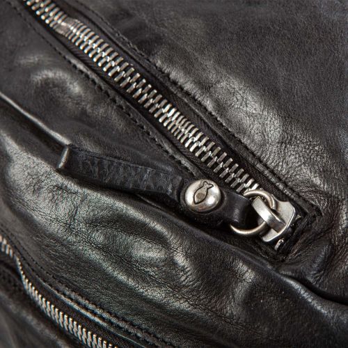 zaino FRASSINO in pelle nera