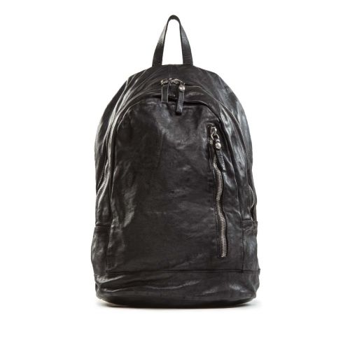 zaino FRASSINO in pelle nera