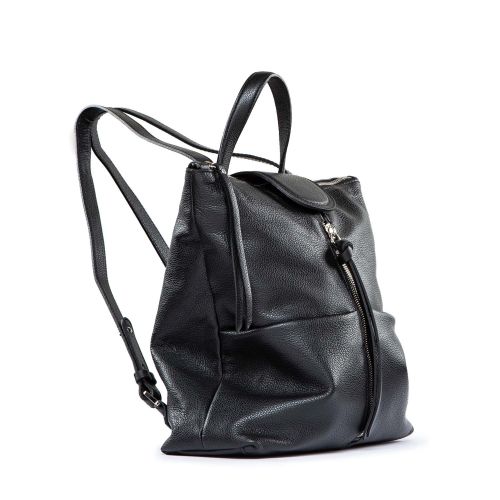 zaino GIADA in pelle nera