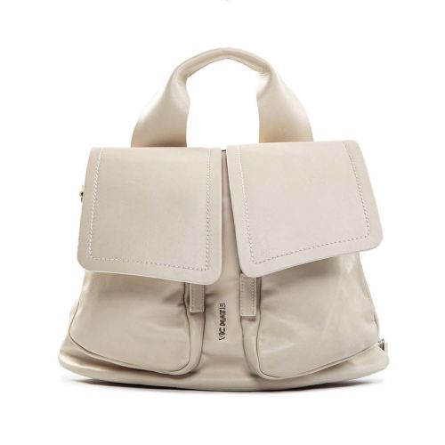 zaino patta in pelle osso