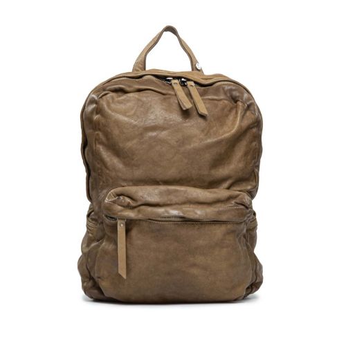 zaino ATTILIO in pelle marrone - esclusiva regione Lazio