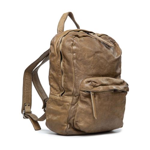 zaino ATTILIO in pelle marrone - esclusiva regione Lazio