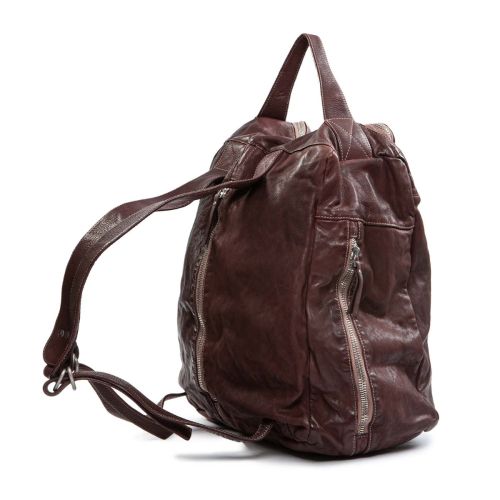 zaino TIZIANO in pelle marrone